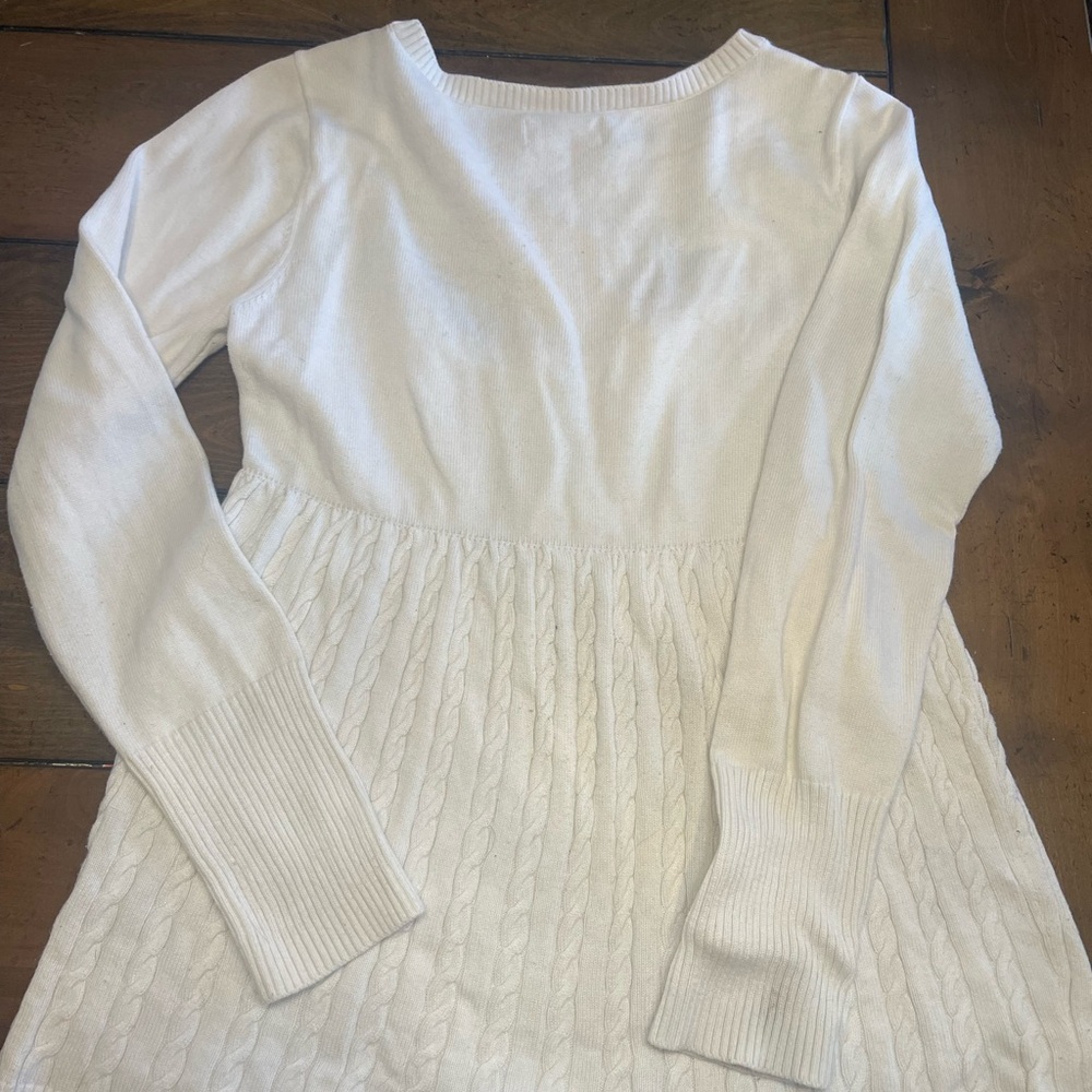 Hollister Cream Sweater